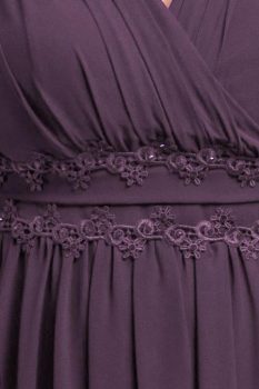Dia molett alkalmi ruha lila színben