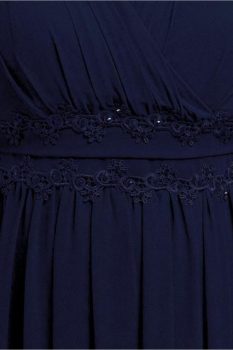 Dia molett alkalmi ruha sötétkék színben