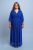 Dia molett alkalmi ruha királykék színben