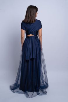 Fátyol tüllös infinity ruha