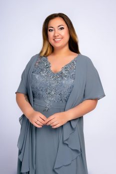 stóla, muszlin, acélkék