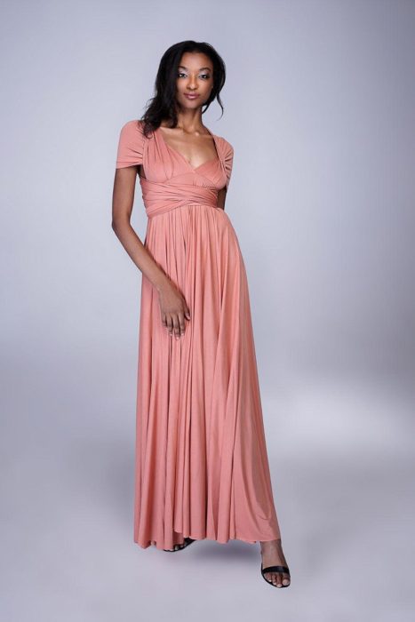 Infinity maxiruha, sötét barack/bronz