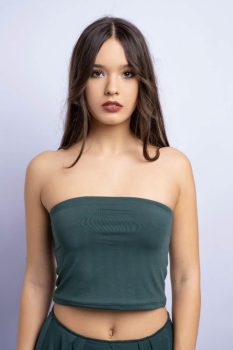 Infinity top, fenyőzöld