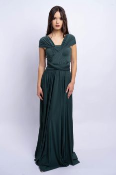 Infinity top, fenyőzöld