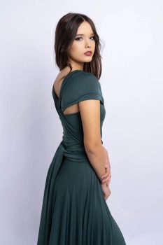 Infinity top, fenyőzöld