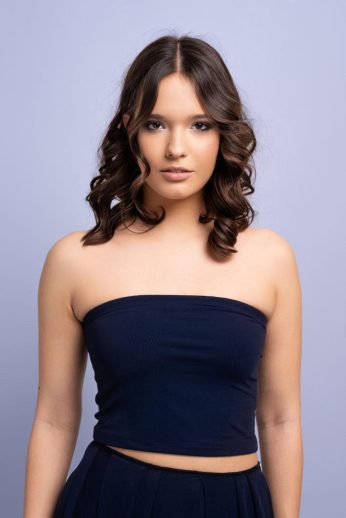 Premium infinity top, sötétkék