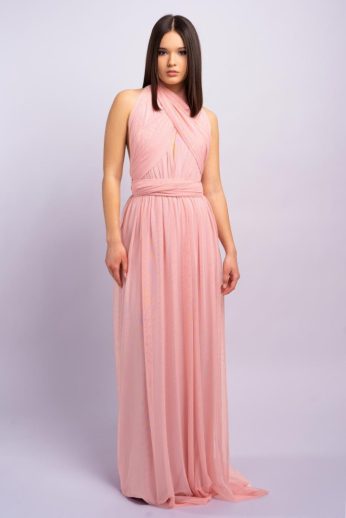 Tüllös Infinity ruha, púder