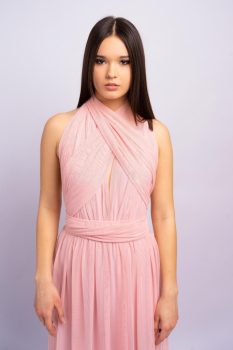 Tüllös Infinity ruha, púder