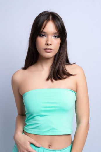 Premium infinity top, menta