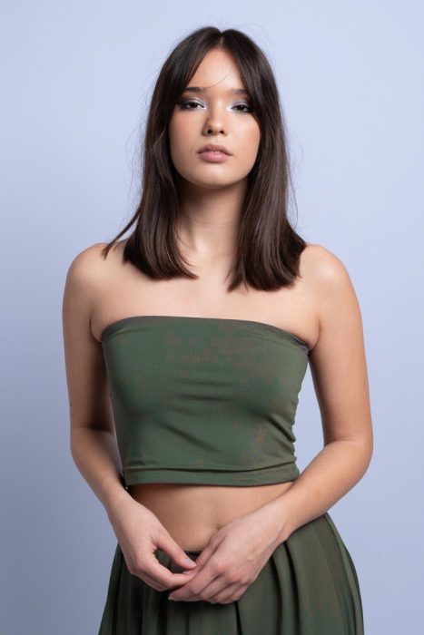 Infinity top, khaki