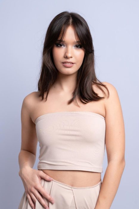 Infinity top, bézs