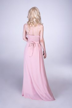 Helena muszlin maxiruha, púder