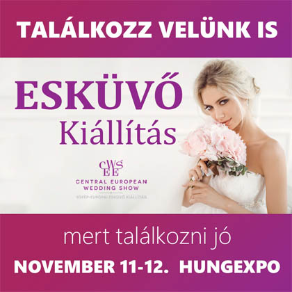 Találkozzunk a 2023-as Őszi Esküvő kiállításon!